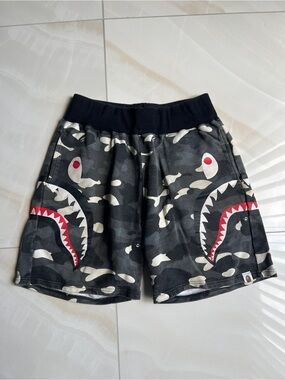 BAPE City Camo Side Shark Sweat Shorts